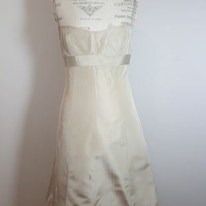 J crew 100% silk spaghetti strap cocktail dress